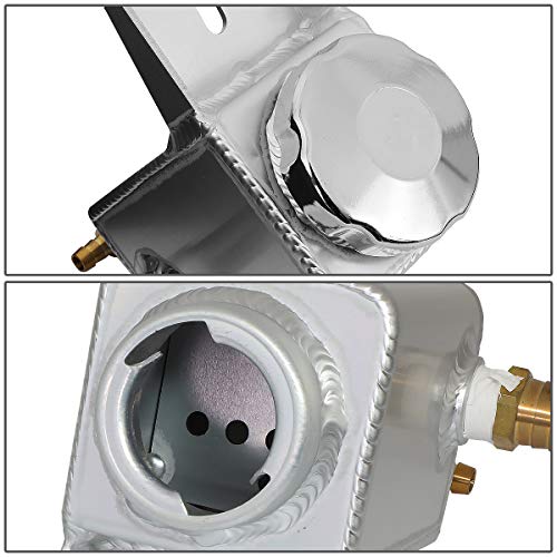 Auto Dynasty Aluminum Power Steering Reservoir Tank/Bottle Compatible with Ford Mustang 2005-2018
