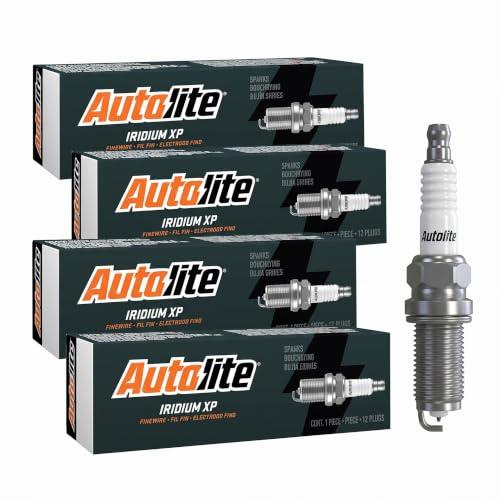 Autolite Iridium Spark Plug, 4 Pack | XP5224 | Automotive Replacement - size: 1 Count (Pack of 4)