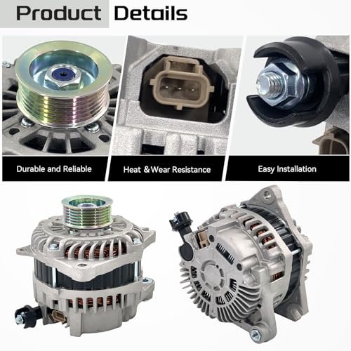 11273 Alternator 12V 150A Compatible with Ford & Lincoln & Mercury - size: Ford/Lincoln/Mercury Sable