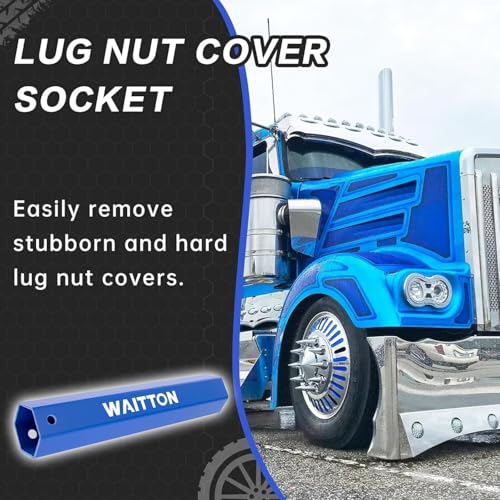 Lug Nut Cover Socket Hex Shape Removal Installation Tool for Lug Nut Covers