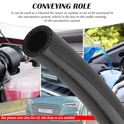 5Ft 5/16 Car Heater Hose with 10PCS Clamps,ID 7mm & OD 16mm Coolant Hoses to Transport Air/Water,Straight Car Accessories 5/8 Silicone Heater Hose Working Pressure 250 PSI (5/16 inch) - color: 5/16 inch