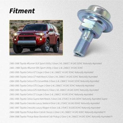 PR4103 23270-50010 Fuel Injection Pressure Regulator - style: PR4103