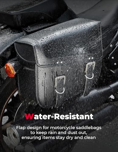 KEMIMOTO Motorcycle Saddlebags 30L Large Capacity Universal Saddle Bags