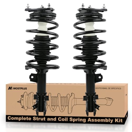 MOSTPLUS Pair Front Complete Struts Shock absorbers Assemblies 172298 172297 Compatible With 2006-2011 Hyundai Accent/Compatible With 2006-2011 KIA Rio 5 (only FWD) - style: 2006-2011 Accent