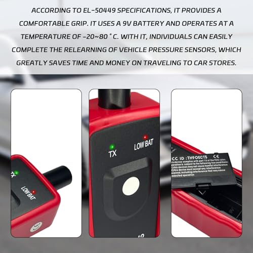 TPMS Relearn Tool TPMS Reset Tool EL-50449 for Ford, TPMS Programming Tools Tire Pressure Monitor System Sensor Reset Relearn Tools Activation Device for Ford F150 F250 Fusion Edge Ranger Transit