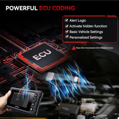 iCarsoft CR V3.0 (2026) Scan Tool Bidirectional OBD2 Scanner Diagnostic Tool for All Cars, 45 Reset,All System Diagnose, 4000+ Active Test, Battery Test-Customizable Diagnosis for 10 Car Brands - style: For All Cars