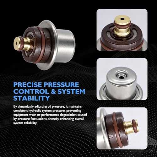 HiSport Fuel Pressure Regulator Compatible with Porsche Cayenne - size: HSFPRR4045
