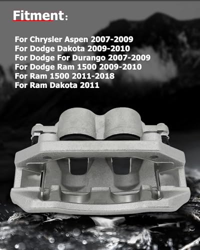 cciyu Front Left/Right Disc Brake Caliper Assembly w/Bracket 18B5055 - size: Front Right[18B5055]
