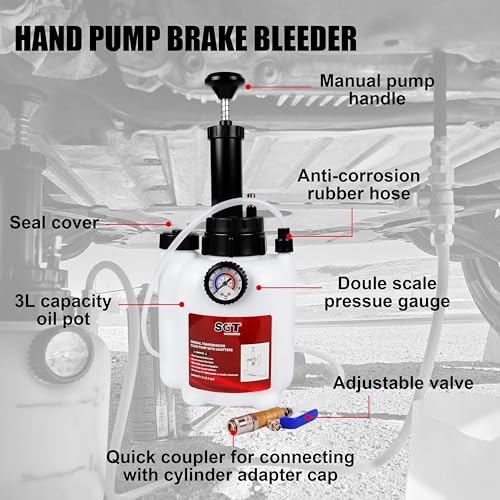 SGT 3L Transmission Fluid Pump Set, ATF Filler Pump with 15 Adapter