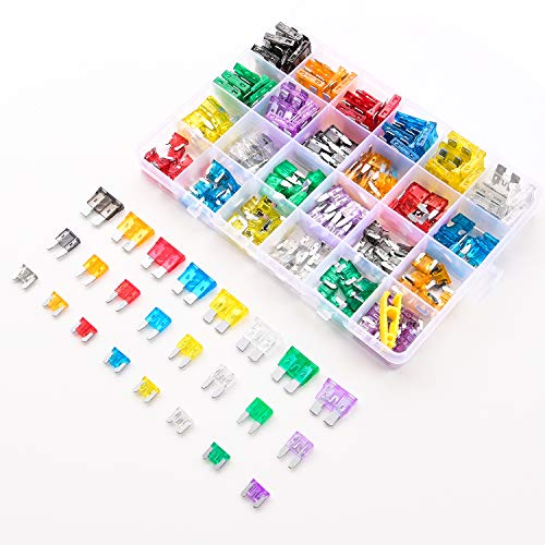 Nilight 272PCS Regular Mini and Low Profile Mini Blade Fuse Assortment Kit