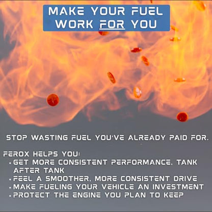 Ferox Fuel Additive Tabs, Gas & Diesel Fuel & Engine Performance, 10 Pack - size: Pack of 10 - Car