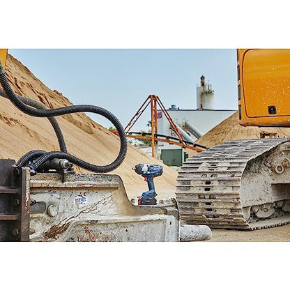 BOSCH GDS18V-740CN PROFACTOR™ 18V Connected-Ready 1/2 In. Impact Wrench with Friction Ring (Bare Tool) - style: Tool Only w/ Bluetooth Connectivity