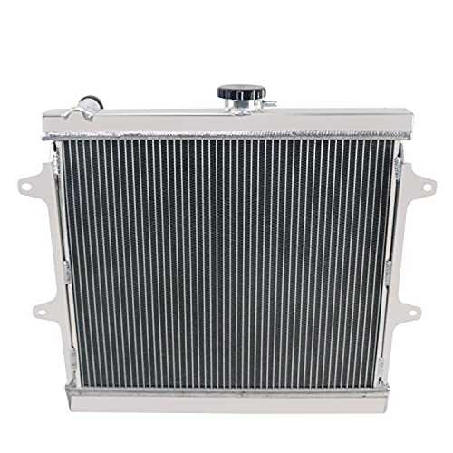 3 Row Radiator For Toyota Pickup Base 1984-1995 4Runner 1992-1995 - size: 3 Row Radiator+1.3Bar Cap(MT)