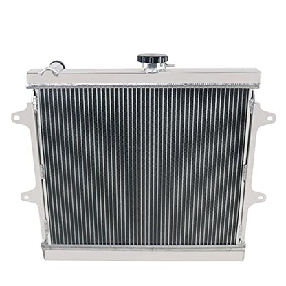 3 Row Radiator For Toyota Pickup Base 1984-1995 4Runner 1992-1995 - size: 3 Row Radiator+1.3Bar Cap(MT)