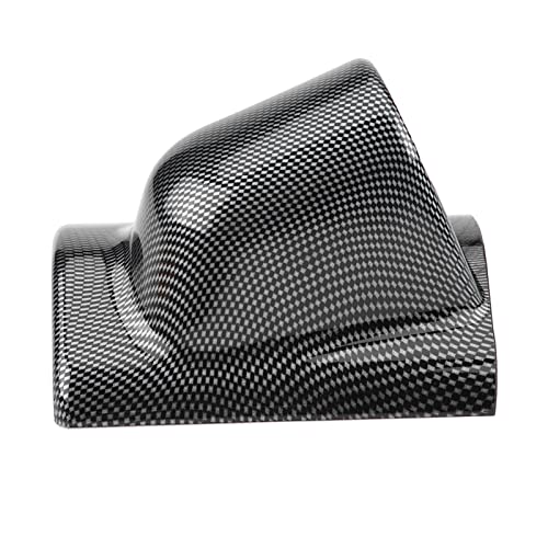 Universal Heavy Duty Racing Sport Meter Gauge Pillar Mount Pod Holder Bracket Gauge Holder,Carbon Fiber Color (Single Hole) - size: Single Hole