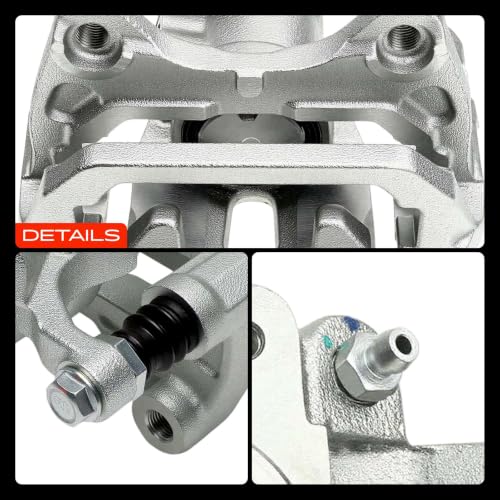 A-Premium Rear Left Driver Disc Brake Caliper with Bracket