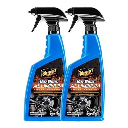 Meguiar's Hot Rims Aluminum Wheel Cleaner, 24 Oz, 2 Pack - size: 24 Ounce (Pack of 2), style: Aluminum Wheel Cleaner