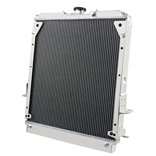 ALLOYWORKS 3 ROW Aluminum Radiator For 1994-2004 Isuzu NPR 3.9L 4.8L V8 5.7L 6.0L Downflow Radiators, MT