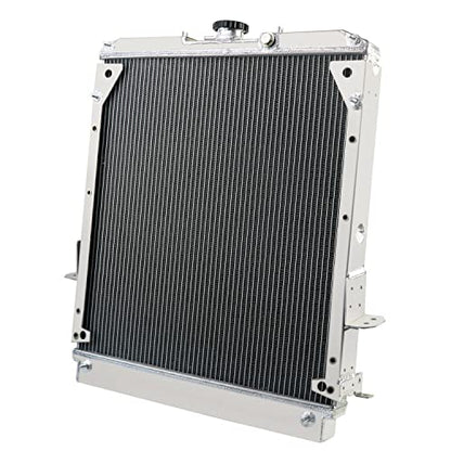 ALLOYWORKS 3 ROW Aluminum Radiator For 1994-2004 Isuzu NPR 3.9L 4.8L V8 5.7L 6.0L Downflow Radiators, MT