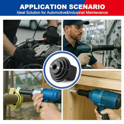 Socket Set Adapter,Low Profile Impact Socket Set Works with Impact Wrench，Torque Wrench，Electric Ratchet，Designed for Confined Space，3/8" to 1/2", 1/4" to 3/8", 3/4" to 1", 1/2" to 3/4", 4PC