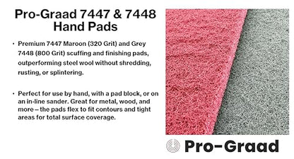 7447 & 7448 6" x 9" Automotive & Industrial Scuff Hand Pads