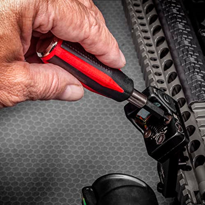 Real Avid Precision Screwdriver Set for Gun Maintenance | 90 PCS Screw Driversets with LED Driver, Hex, Phillips & Torx Bit Set | Kit Includes Magnetic Bit Driver, Turret Tool, Multibit Set & Case - style: Driver, Bit Set, Turret Tool
