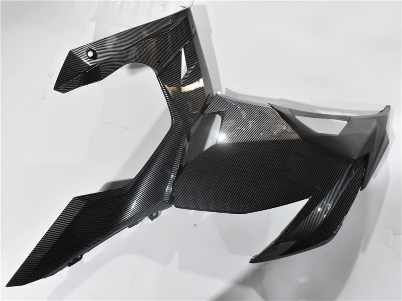 US STOCK Carbon Fiber Look Fairing Fit for 2018-2023 Ninja 400 EX400 - color: 021 Carbon Fiber Look