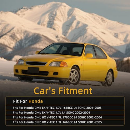 Head Gasket Set with Timing Belt Kit, 1.7L - style: for Civic 1.7L 2001-2005