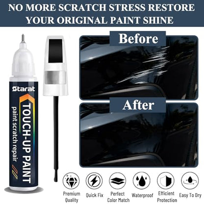 Platinum Quartz Metallic(47S) Touch Up Paint Pen for Mazda Scratch Repair - color: Platinum Quartz Metallic (47S)