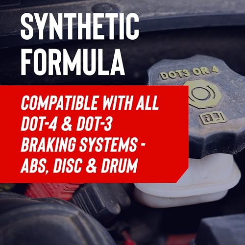 STP Synthetic Brake Fluid, Dot 4 Brake Fluid Protects Brake Systems, ABS, Disc and Drum Systems, 12 Oz, STP (Pack of 2) - size: 12 Ounce (Pack of 2), style: Fluid