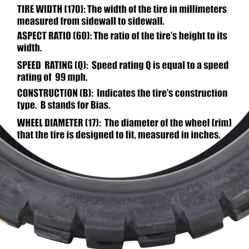 Continental TKC 80 170/60B17 M/C 72Q TL Twinduro Rear Motorcycle Tire - size: 170/60B17