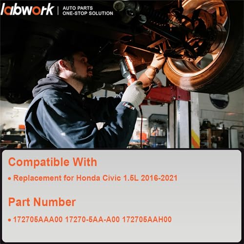 labwork Turbocharger Charge Air Tube Joint Replacement for Honda Civic 1.5L
