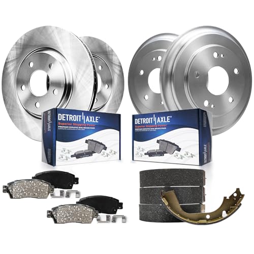 Detroit Axle - Brake Kit for 2012 2013 2014 2015 Honda Civic - size: 8PR50789/KIT