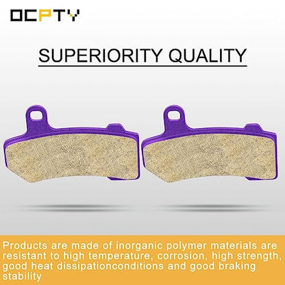 OCPTY Carbon Fiber Brake Pads FA409 for 2008-2013 FLHRC Road King Classic