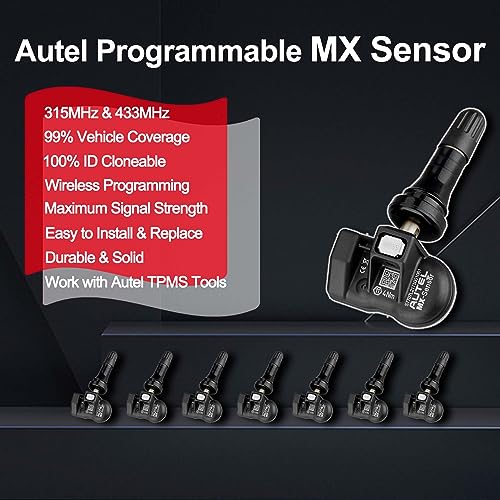 Autel MaxiTPMS TS508WF Kit TPMS Programming Tool with 8 pcs MX Sensors