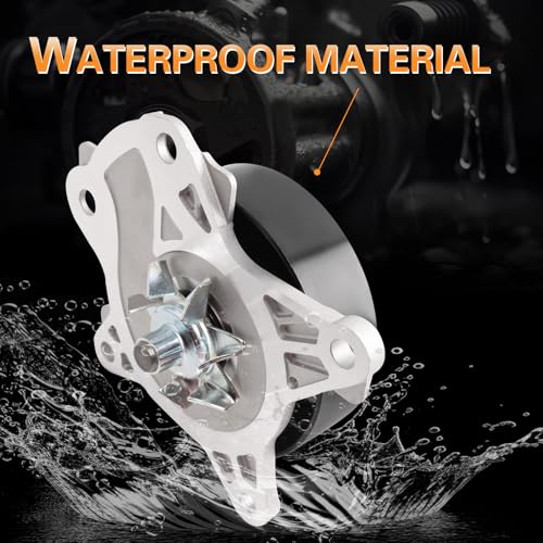 Water Pump and Thermostat Kit Compatible with 2009-2019 Corolla 1.8L - size: 2009-2013 Matrix