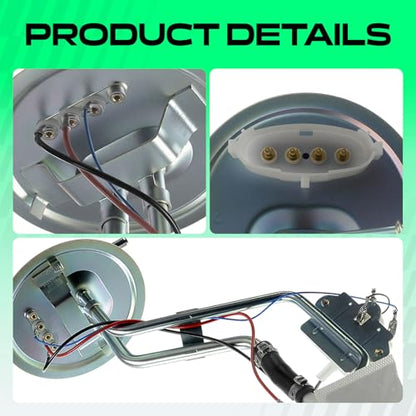 YHTAUTO Fuel Pump Assembly with Sending Unit for Ford, Mazda