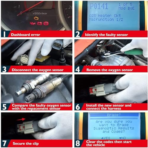 Oxygen Sensor 234-4528 234-4529 Upstream & Downstream O2 Sensor - 2PCS