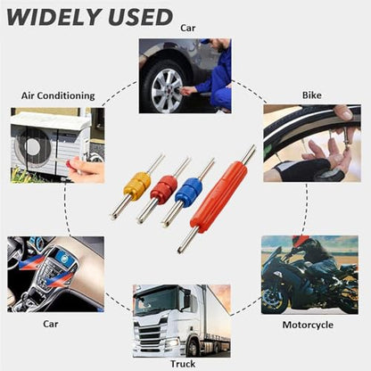 R134A R12 A/C HVAC Air Conditioner Schrader Valve Stem Core Remover