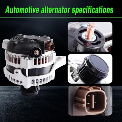 Alternator 100A Fit 11-16 Scion TC/Toyota 12-15 Camry 2.5L L4 - size: 2012-2015 Camry