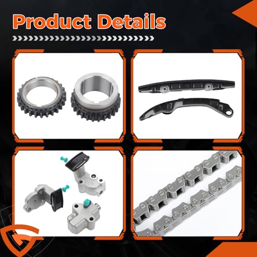 130286KA0A Engine Timing Chain Kit Fit For Nissan Pathfinder 130286KA1B - size: 130706KA1C