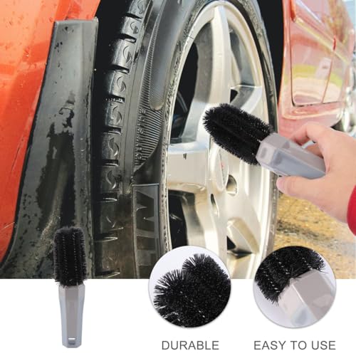 IMIKEYA Car Lug Nut Brush Auto Detail for Wheels and Tires Sturdy Sponge Brush for Lug Nut and Rim Detailing Essential Automotive Cleaning Accessory - size: Medium