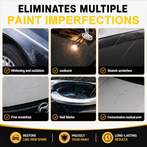Scratch Remover - The Magic 60-Second Fix for All Car Scratches, Ultimate Scratch Remover Cloth Kit, for Minor Car Paint & Scratch Repair, Swirl & Water Spots Remover (2pcs) - color: 2pcs