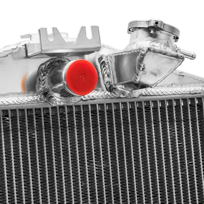 3 Row Aluminum Radiator Shroud+Fan For 1932 Ford Model BB 3.3L L4 GAS Radiators 32