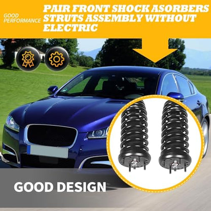 2PCS Front Shock Absorber Struts Compatible with XF RWD 09-15