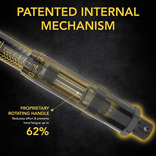 LEXIVON 3/8-Inch Drive Click Torque Wrench 10~80 Ft-Lb/13.6~108.5 Nm (LX-182) - size: 3/8"DR. 10~80 FT-LB