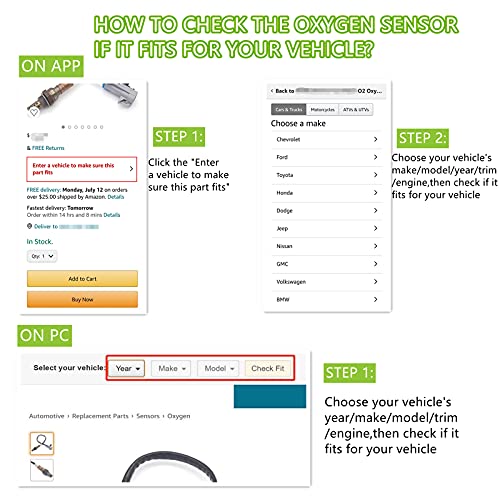 234-4368 O2 Oxygen Sensor Air Fuel Ratio Downstream - size: D234-4368