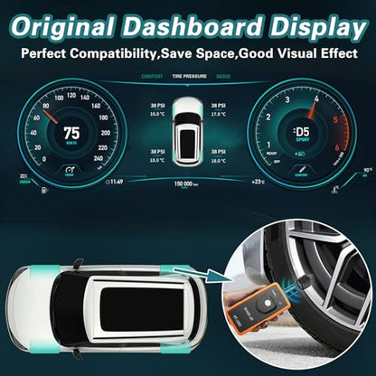 Masoll TPMS Sensor for GM Chevy Silverado Buick Cadillac GMC, DIY Install