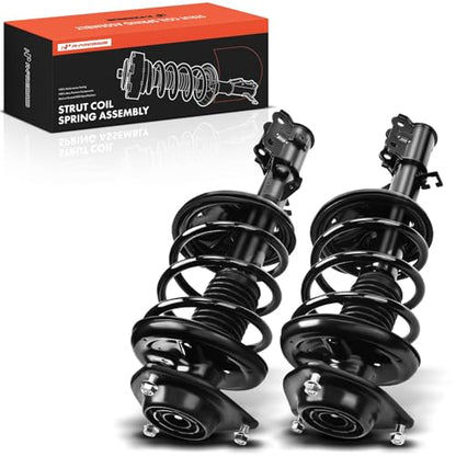 A-Premium Rear Complete Strut Assemblies with Coil Springs, Set of 2 - style: Front Strut