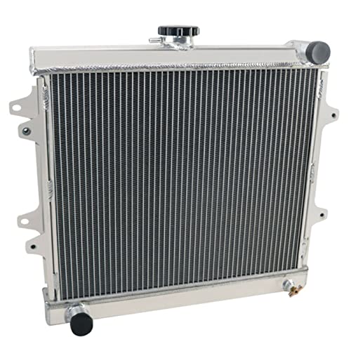 4 Row Radiator For Toyota Pickup Base 1984-1995 4Runner 1992-1995 - size: 4 Row Radiator+1.3Bar Cap(MT)